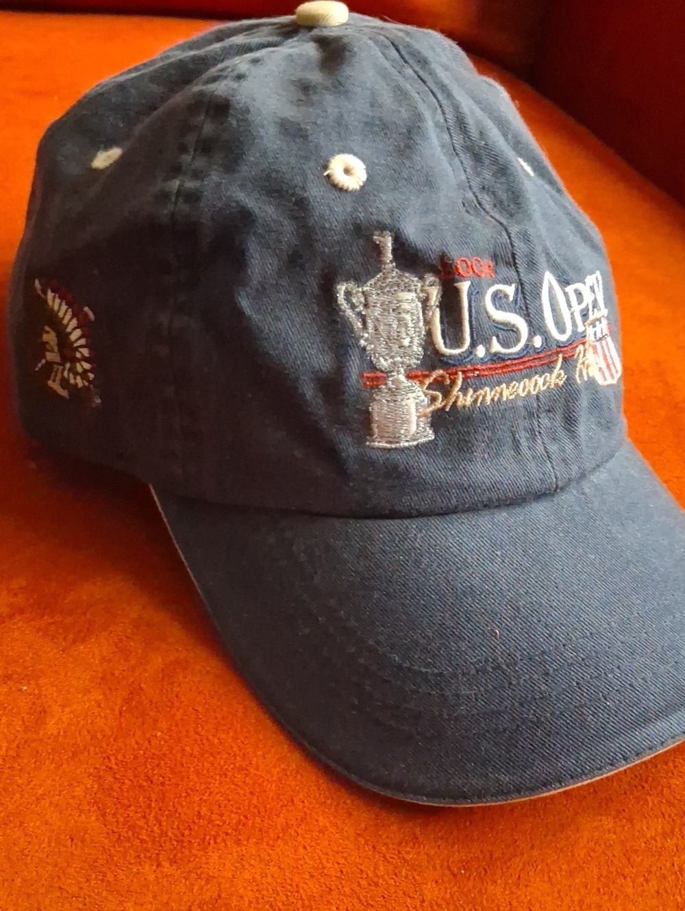 U.S. Open Shinnecock Vintage Navy Golf Cap - Embroidered Logo Limited Edition